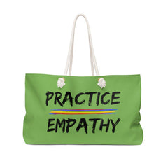 Weekender Bag, Rainbow Logo, apple-Bags-Practice Empathy