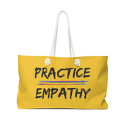 Weekender Bag, Rainbow Logo, yellow-Bags-Practice Empathy