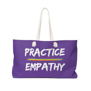 Weekender Bag, Rainbow Logo-Bags-Practice Empathy