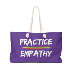 Weekender Bag, Rainbow Logo-Bags-Practice Empathy
