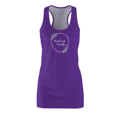 Women's Cut & Sew Racerback Dress-All Over Prints-Practice Empathy