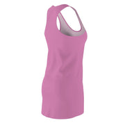 Women's Cut & Sew Racerback Dress, light magenta-All Over Prints-Practice Empathy