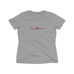 Women's Heather Wicking Tee, Classic Logo-T-Shirt-Practice Empathy