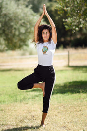 Women's Heather Wicking Tee, Nourishing Home-T-Shirt-Practice Empathy
