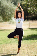 Women's Heather Wicking Tee, Nourishing Home-T-Shirt-Practice Empathy