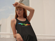 Women's Ideal Racerback Tank, My Hand to Yours-Tank Top-Practice Empathy