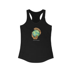 Women's Ideal Racerback Tank, Nourishing Home-Tank Top-Practice Empathy