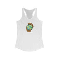 Women's Ideal Racerback Tank, Nourishing Home-Tank Top-Practice Empathy