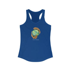 Women's Ideal Racerback Tank, Nourishing Home-Tank Top-Practice Empathy