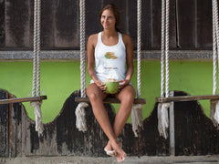 Women's Ideal Racerback Tank, Word to the Wind-Tank Top-Practice Empathy