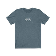 Women's Short Sleeve Graphic Tee, Hand in Hand Logo-T-Shirt-Practice Empathy