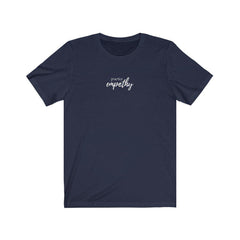 Women's Short Sleeve Graphic Tee, Hand in Hand Logo-T-Shirt-Practice Empathy
