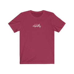 Women's Short Sleeve Graphic Tee, Hand in Hand Logo-T-Shirt-Practice Empathy