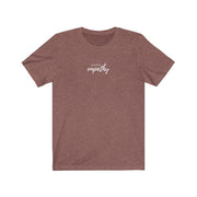Women's Short Sleeve Graphic Tee, Hand in Hand Logo-T-Shirt-Practice Empathy