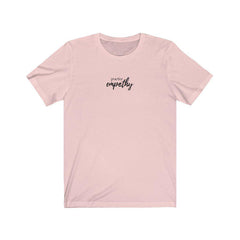 Women's Short Sleeve Graphic Tee, Hand in Hand Logo-T-Shirt-Practice Empathy