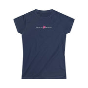 Women's Softstyle Tee, Classic Logo-T-Shirt-Practice Empathy