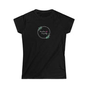 Women's Softstyle Tee, Olive Branch Logo-T-Shirt-Practice Empathy