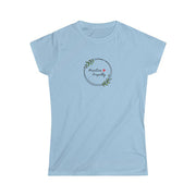 Women's Softstyle Tee, Olive Branch Logo-T-Shirt-Practice Empathy