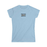 Women's Softstyle Tee, Rainbows Logo-T-Shirt-Practice Empathy