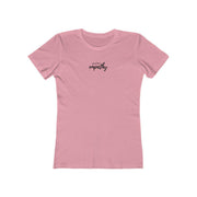 Women's The Boyfriend Tee, Hand in Hand Logo-T-Shirt-Practice Empathy