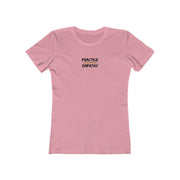 Women's The Boyfriend Tee, Rainbow Logo-T-Shirt-Practice Empathy