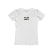 Women's The Boyfriend Tee, Rainbow Logo-T-Shirt-Practice Empathy