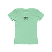 Women's The Boyfriend Tee, Rainbow Logo-T-Shirt-Practice Empathy