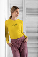 Women's Ultra Cotton Long Sleeve Tee, Hand in Hand Logo-Long-sleeve-Practice Empathy