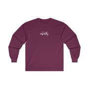 Women's Ultra Cotton Long Sleeve Tee, Hand in Hand Logo-Long-sleeve-Practice Empathy