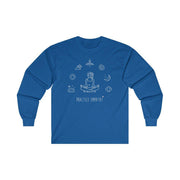 Women's Ultra Cotton Long Sleeve Tee, Mantras of the Mind-Long-sleeve-Practice Empathy