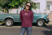 Women's Ultra Cotton Long Sleeve Tee, Rainbow Logo-Long-sleeve-Practice Empathy