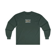 Women's Ultra Cotton Long Sleeve Tee, Rainbow Logo-Long-sleeve-Practice Empathy
