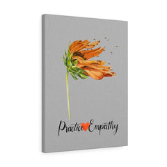Word to the Wind, Canvas Gallery Wrap, light gray-Canvas-Practice Empathy