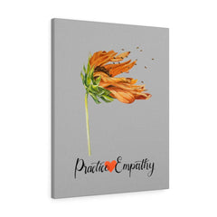 Word to the Wind, Canvas Gallery Wrap, light gray-Canvas-Practice Empathy