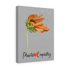 Word to the Wind, Canvas Gallery Wrap, light gray-Canvas-Practice Empathy