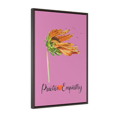 Word to the Wind, Premium Framed Canvas-Canvas-Practice Empathy