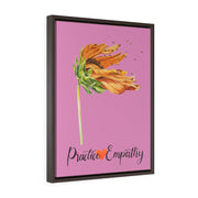 Word to the Wind, Premium Framed Canvas-Canvas-Practice Empathy