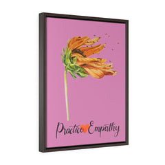 Word to the Wind, Premium Framed Canvas-Canvas-Practice Empathy