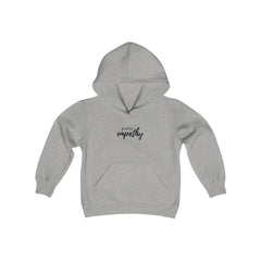 Youth Heavy Blend Hooded Sweatshirt, Hand in Hand Logo-Kids clothes-Practice Empathy