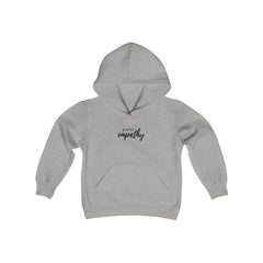 Youth Heavy Blend Hooded Sweatshirt, Hand in Hand Logo-Kids clothes-Practice Empathy