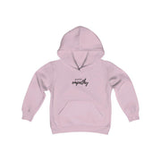 Youth Heavy Blend Hooded Sweatshirt, Hand in Hand Logo-Kids clothes-Practice Empathy