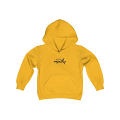 Youth Heavy Blend Hooded Sweatshirt, Hand in Hand Logo-Kids clothes-Practice Empathy