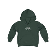Youth Heavy Blend Hooded Sweatshirt, Hand in Hand Logo-Kids clothes-Practice Empathy
