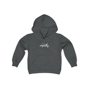 Youth Heavy Blend Hooded Sweatshirt, Hand in Hand Logo-Kids clothes-Practice Empathy