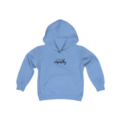 Youth Heavy Blend Hooded Sweatshirt, Hand in Hand Logo-Kids clothes-Practice Empathy