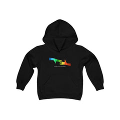 Youth Heavy Blend Hooded Sweatshirt, My Hands to Yours-Kids clothes-Practice Empathy