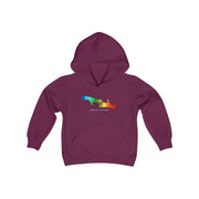 Youth Heavy Blend Hooded Sweatshirt, My Hands to Yours-Kids clothes-Practice Empathy