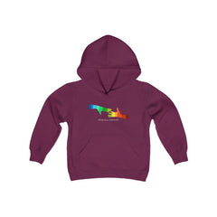 Youth Heavy Blend Hooded Sweatshirt, My Hands to Yours-Kids clothes-Practice Empathy